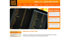 Desktop Screenshot of harttaxis.com